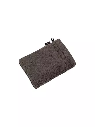 VOSSEN | Guante de baño VIENNA STYLE SUPERSOFT 16x22cm Marrón oscuro | grau